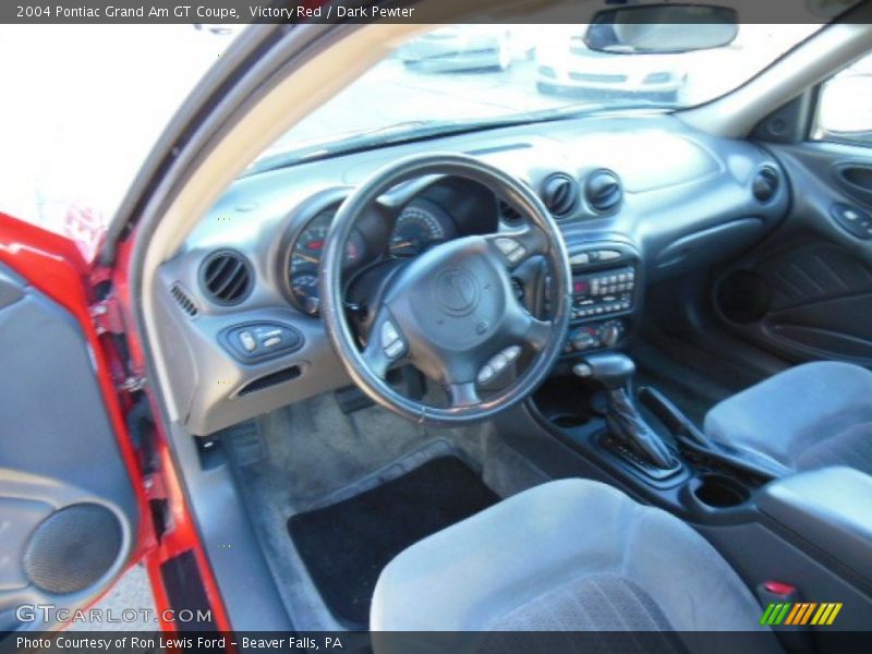 Dark Pewter Interior - 2004 Grand Am GT Coupe 