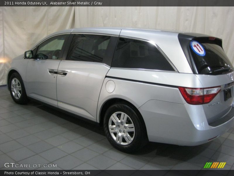 Alabaster Silver Metallic / Gray 2011 Honda Odyssey LX