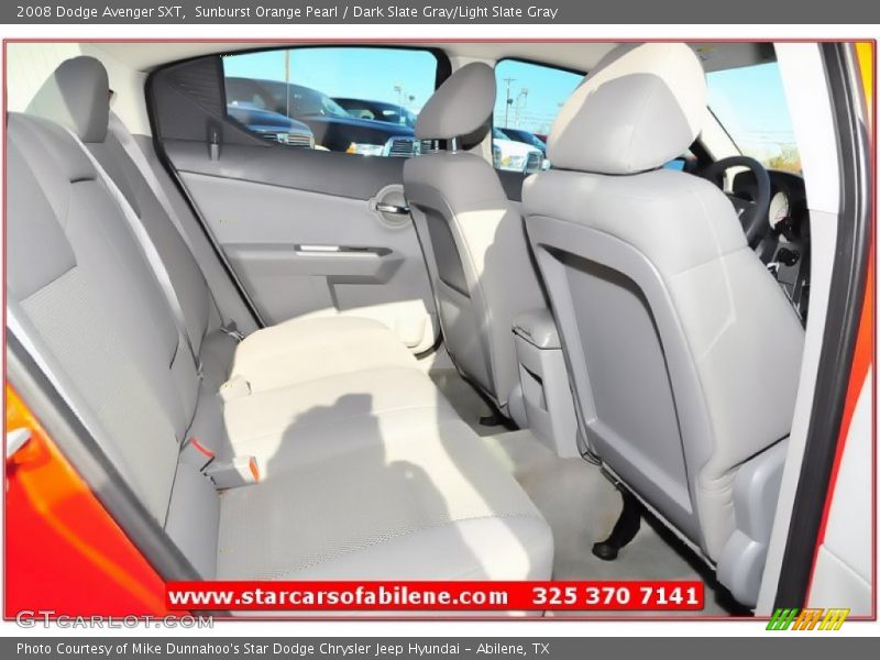 Sunburst Orange Pearl / Dark Slate Gray/Light Slate Gray 2008 Dodge Avenger SXT