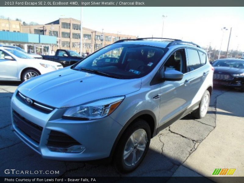 Ingot Silver Metallic / Charcoal Black 2013 Ford Escape SE 2.0L EcoBoost 4WD
