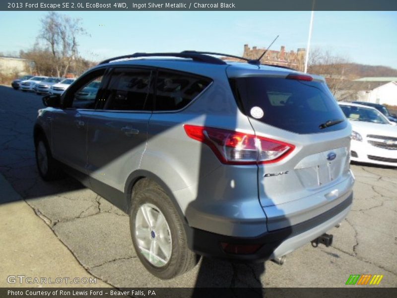 Ingot Silver Metallic / Charcoal Black 2013 Ford Escape SE 2.0L EcoBoost 4WD