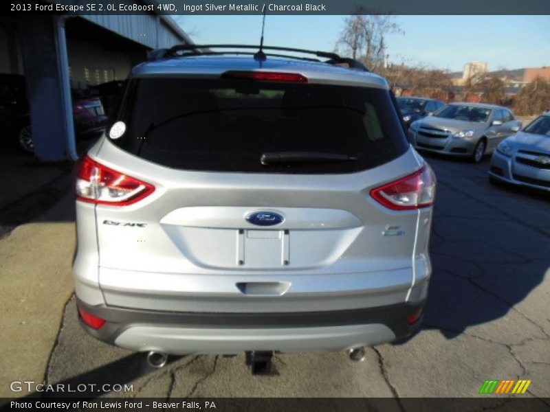 Ingot Silver Metallic / Charcoal Black 2013 Ford Escape SE 2.0L EcoBoost 4WD