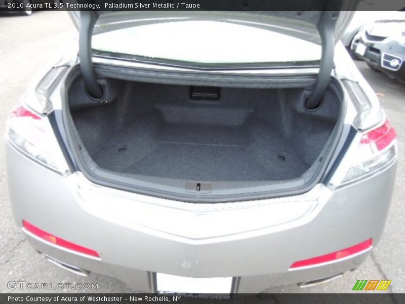 Palladium Silver Metallic / Taupe 2010 Acura TL 3.5 Technology