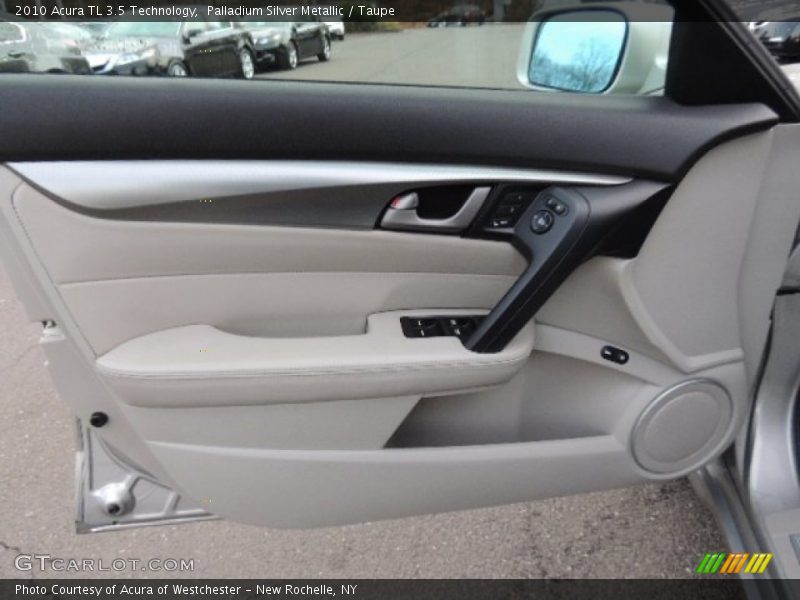 Palladium Silver Metallic / Taupe 2010 Acura TL 3.5 Technology