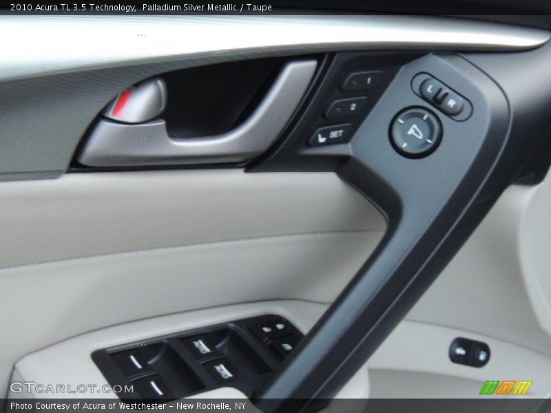 Palladium Silver Metallic / Taupe 2010 Acura TL 3.5 Technology
