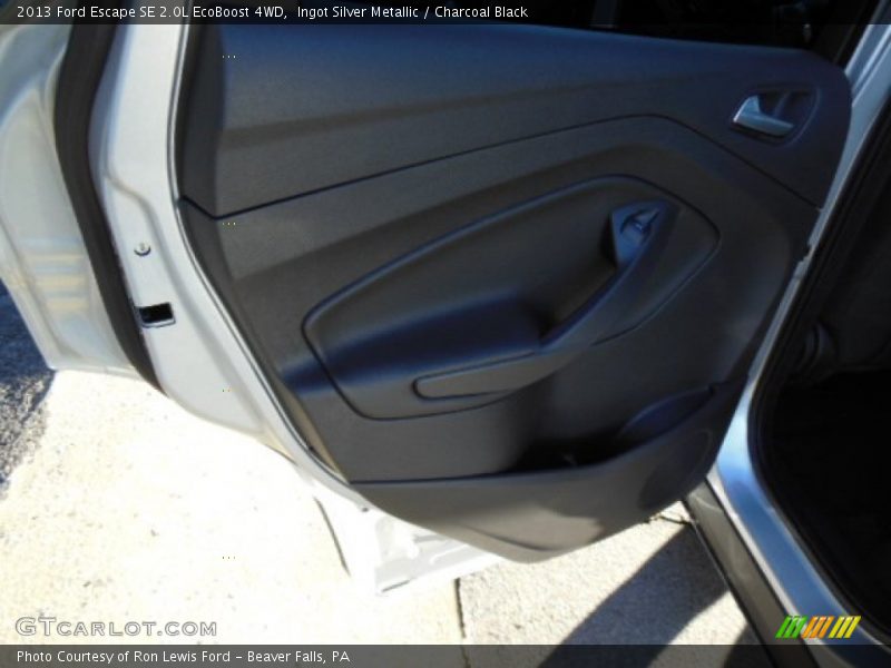 Ingot Silver Metallic / Charcoal Black 2013 Ford Escape SE 2.0L EcoBoost 4WD