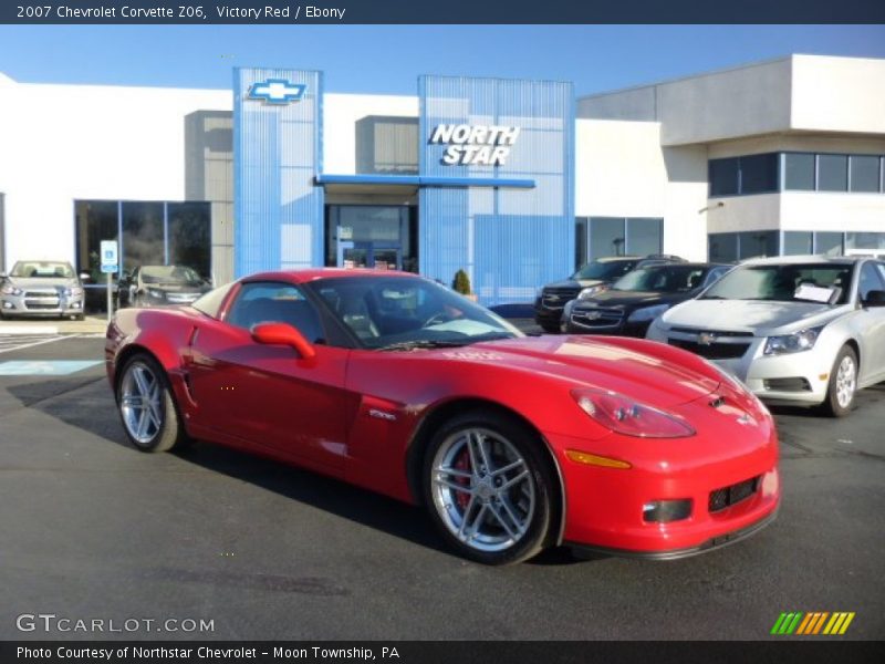 Victory Red / Ebony 2007 Chevrolet Corvette Z06