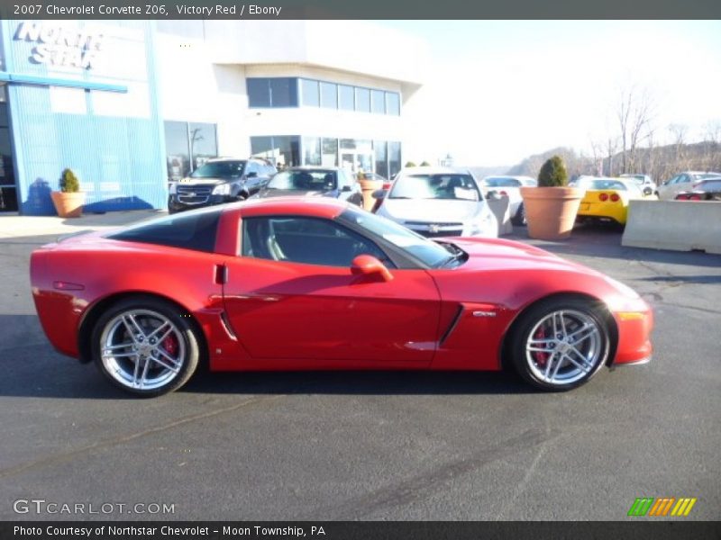 Victory Red / Ebony 2007 Chevrolet Corvette Z06