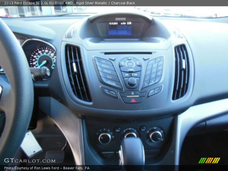 Ingot Silver Metallic / Charcoal Black 2013 Ford Escape SE 2.0L EcoBoost 4WD
