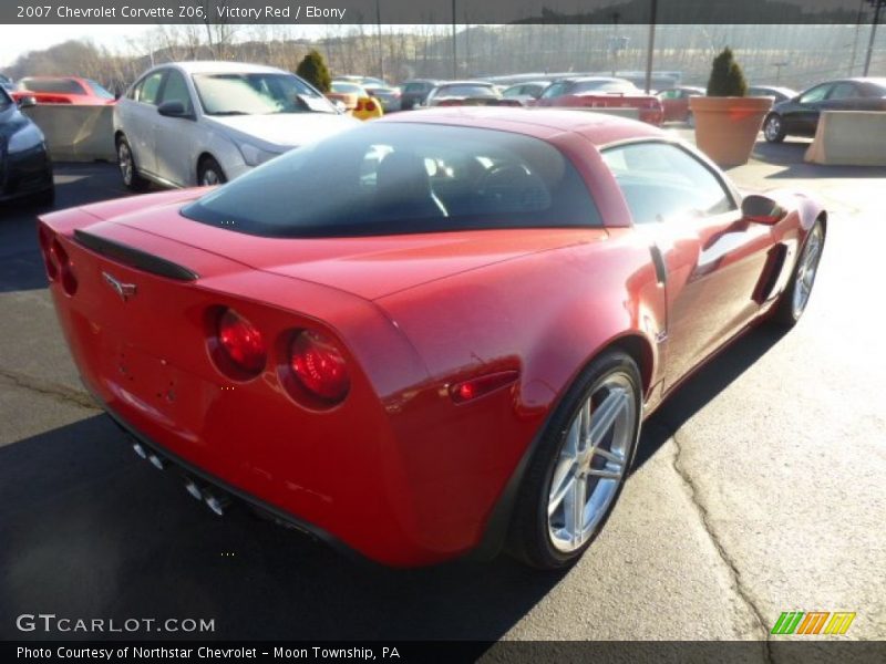 Victory Red / Ebony 2007 Chevrolet Corvette Z06