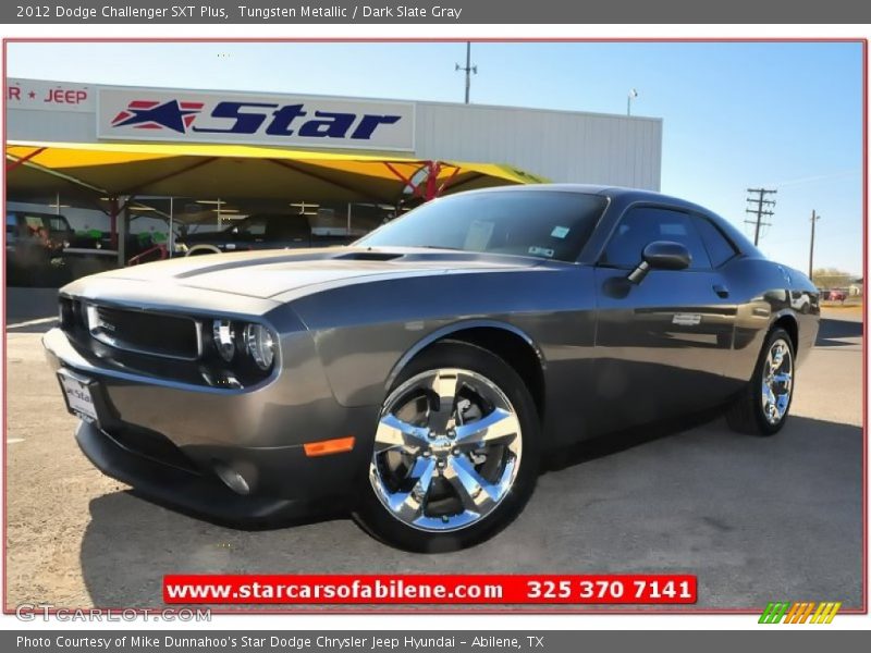 Tungsten Metallic / Dark Slate Gray 2012 Dodge Challenger SXT Plus