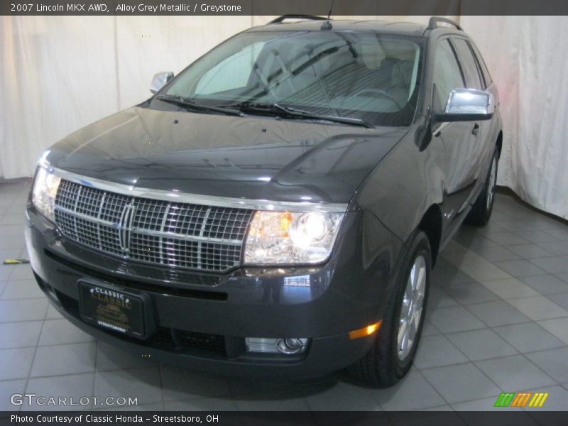 Alloy Grey Metallic / Greystone 2007 Lincoln MKX AWD