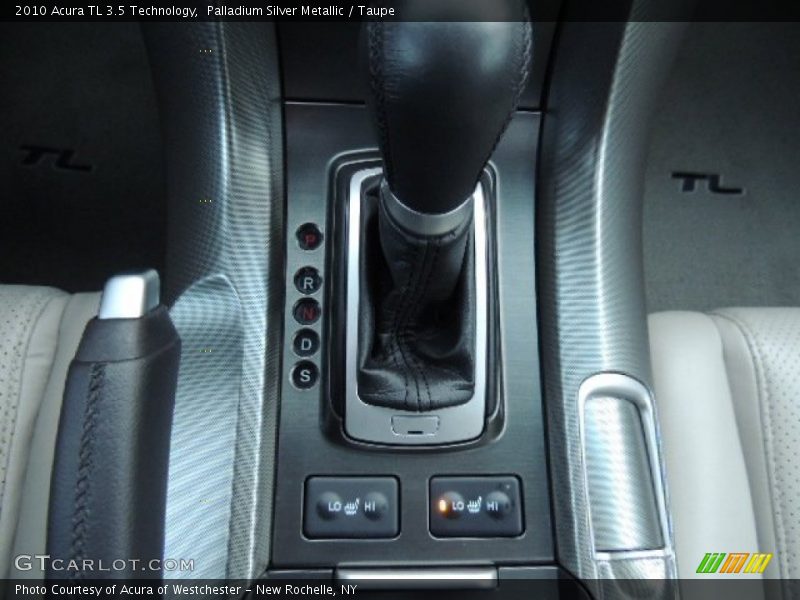Palladium Silver Metallic / Taupe 2010 Acura TL 3.5 Technology