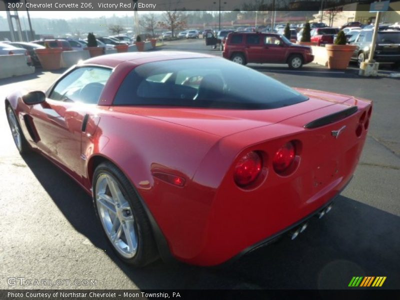 Victory Red / Ebony 2007 Chevrolet Corvette Z06