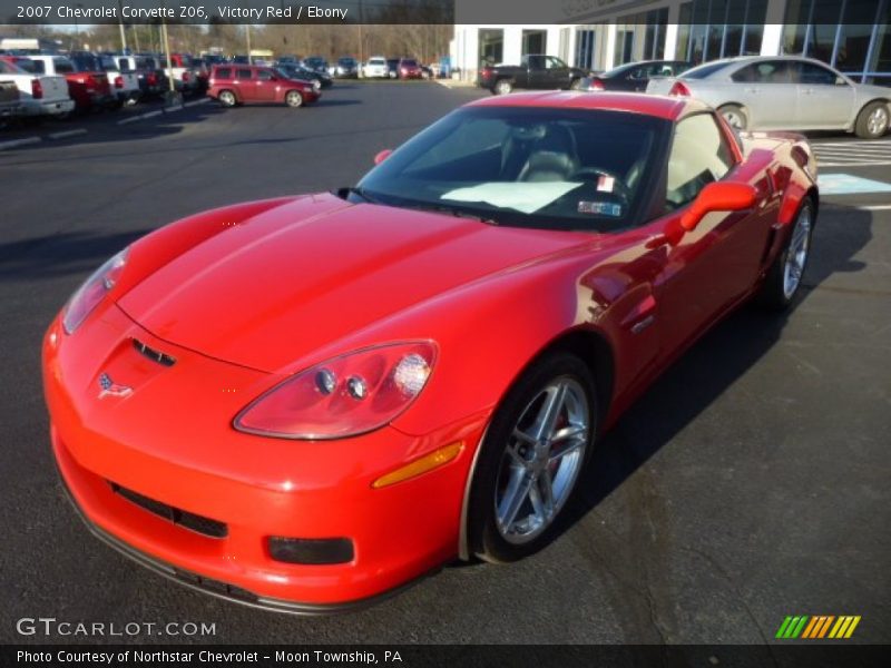 Front 3/4 View of 2007 Corvette Z06