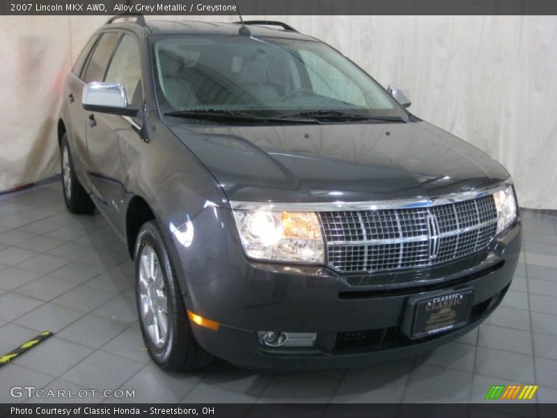 Alloy Grey Metallic / Greystone 2007 Lincoln MKX AWD