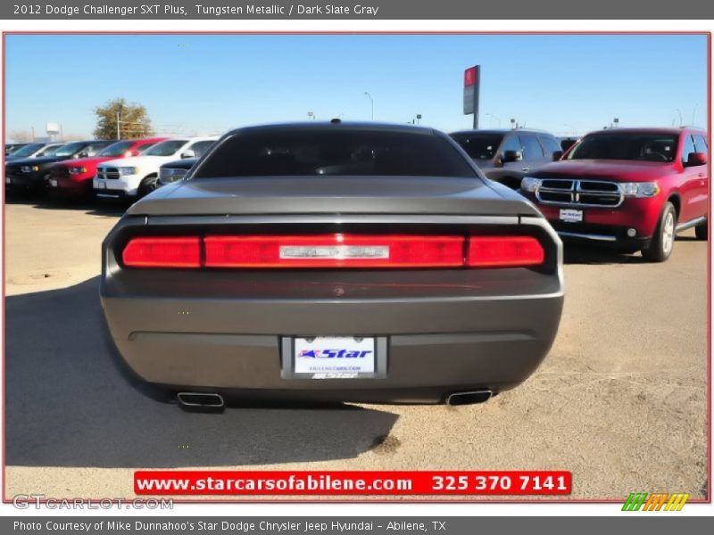 Tungsten Metallic / Dark Slate Gray 2012 Dodge Challenger SXT Plus