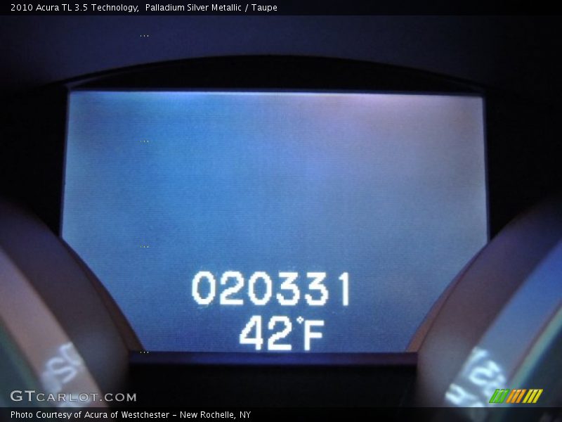 Palladium Silver Metallic / Taupe 2010 Acura TL 3.5 Technology
