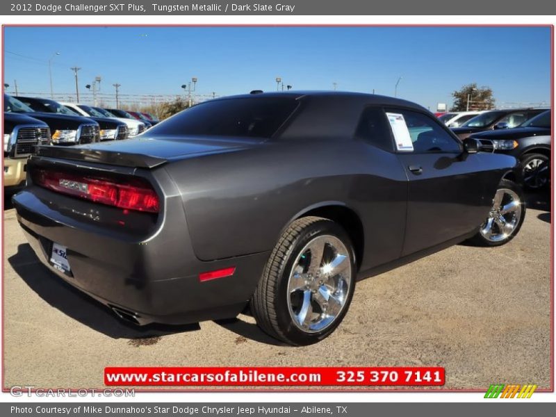 Tungsten Metallic / Dark Slate Gray 2012 Dodge Challenger SXT Plus