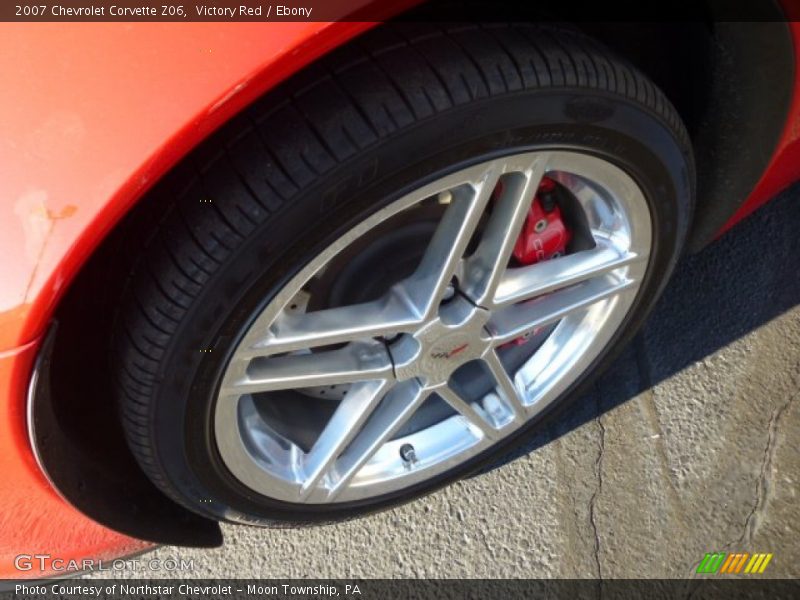 Victory Red / Ebony 2007 Chevrolet Corvette Z06