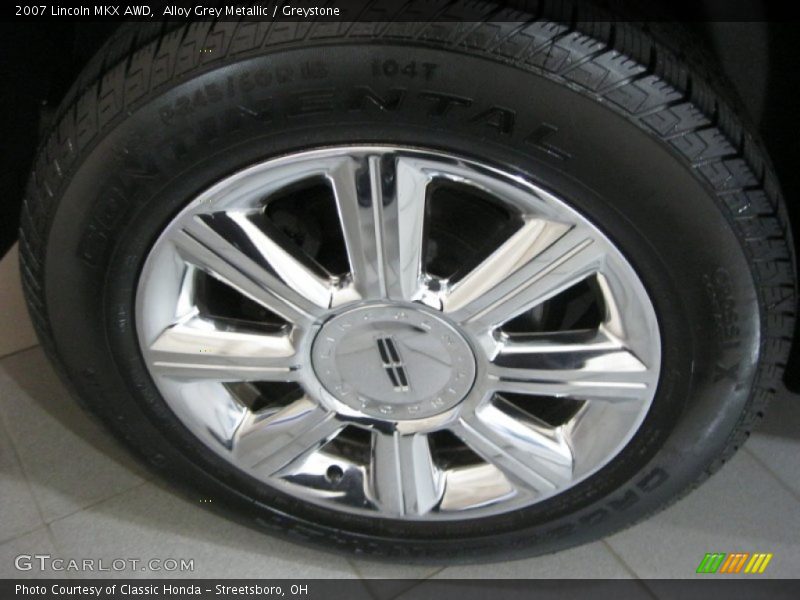 Alloy Grey Metallic / Greystone 2007 Lincoln MKX AWD