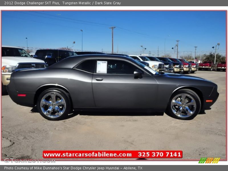 Tungsten Metallic / Dark Slate Gray 2012 Dodge Challenger SXT Plus
