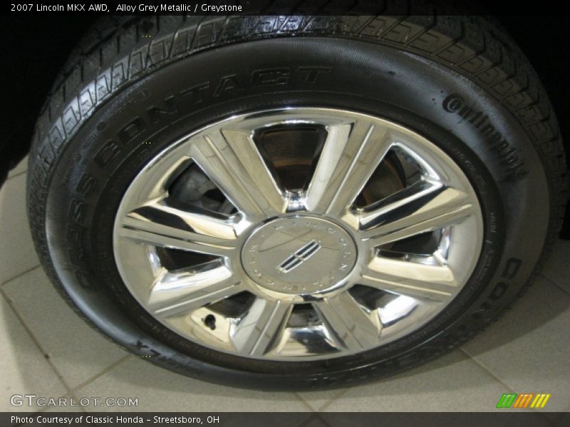Alloy Grey Metallic / Greystone 2007 Lincoln MKX AWD