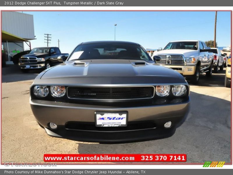 Tungsten Metallic / Dark Slate Gray 2012 Dodge Challenger SXT Plus