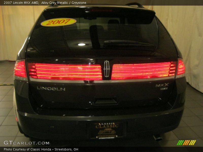 Alloy Grey Metallic / Greystone 2007 Lincoln MKX AWD