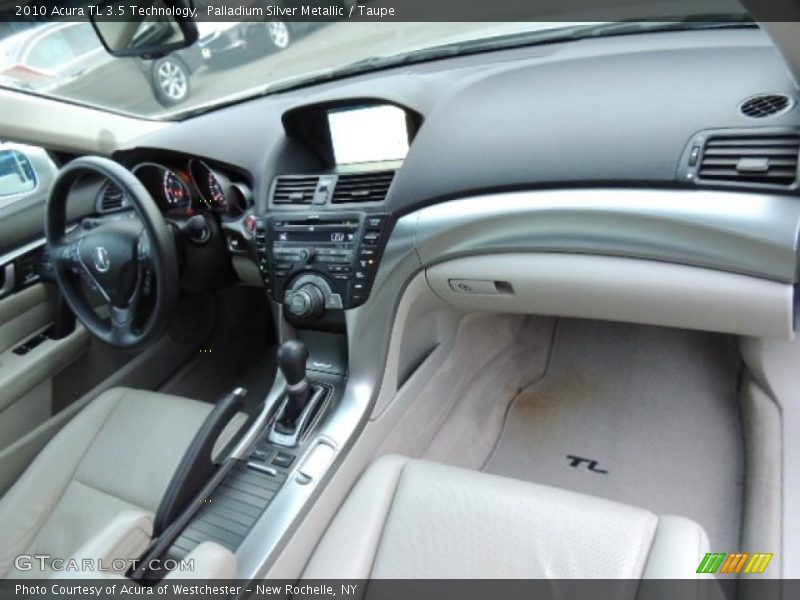 Palladium Silver Metallic / Taupe 2010 Acura TL 3.5 Technology