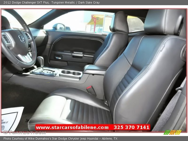 Tungsten Metallic / Dark Slate Gray 2012 Dodge Challenger SXT Plus