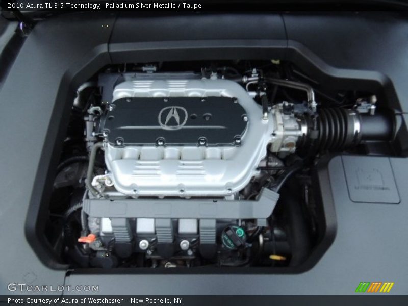 Palladium Silver Metallic / Taupe 2010 Acura TL 3.5 Technology