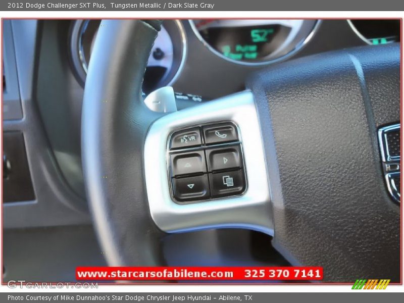 Tungsten Metallic / Dark Slate Gray 2012 Dodge Challenger SXT Plus