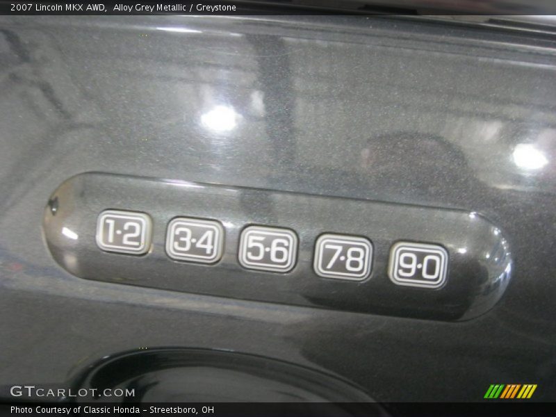 Alloy Grey Metallic / Greystone 2007 Lincoln MKX AWD