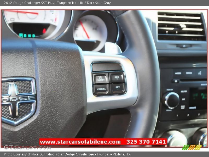 Tungsten Metallic / Dark Slate Gray 2012 Dodge Challenger SXT Plus