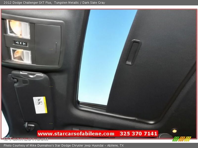 Tungsten Metallic / Dark Slate Gray 2012 Dodge Challenger SXT Plus