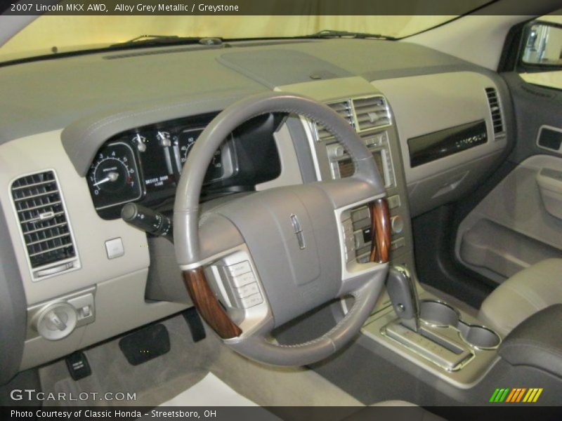 Alloy Grey Metallic / Greystone 2007 Lincoln MKX AWD