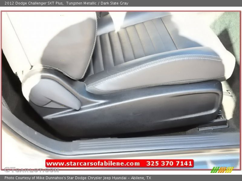 Tungsten Metallic / Dark Slate Gray 2012 Dodge Challenger SXT Plus