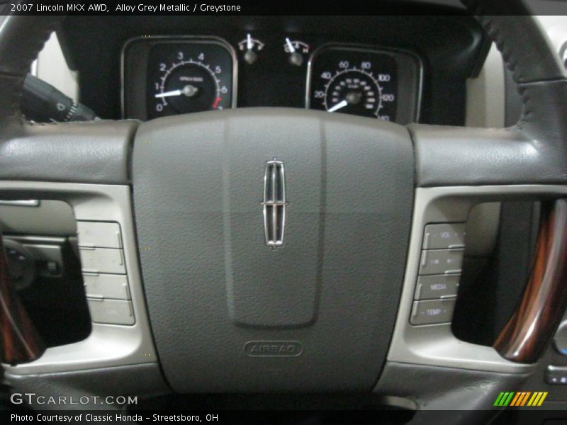 Alloy Grey Metallic / Greystone 2007 Lincoln MKX AWD