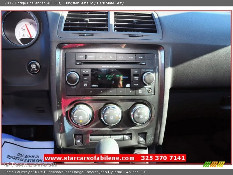 Tungsten Metallic / Dark Slate Gray 2012 Dodge Challenger SXT Plus