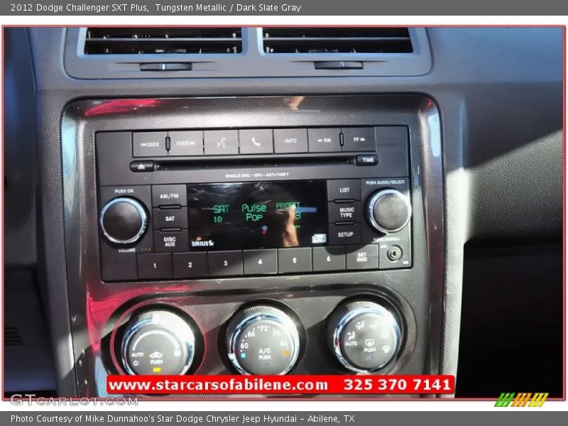 Tungsten Metallic / Dark Slate Gray 2012 Dodge Challenger SXT Plus