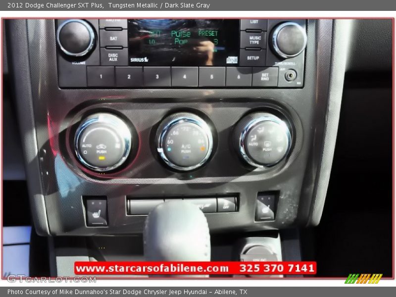 Tungsten Metallic / Dark Slate Gray 2012 Dodge Challenger SXT Plus