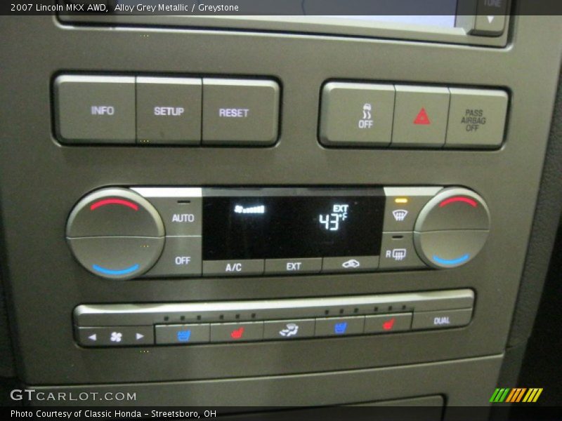 Alloy Grey Metallic / Greystone 2007 Lincoln MKX AWD