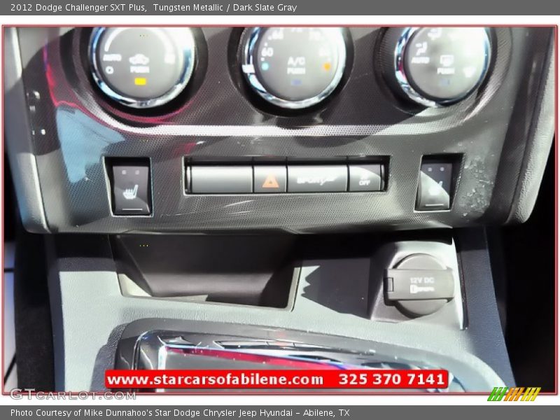 Tungsten Metallic / Dark Slate Gray 2012 Dodge Challenger SXT Plus