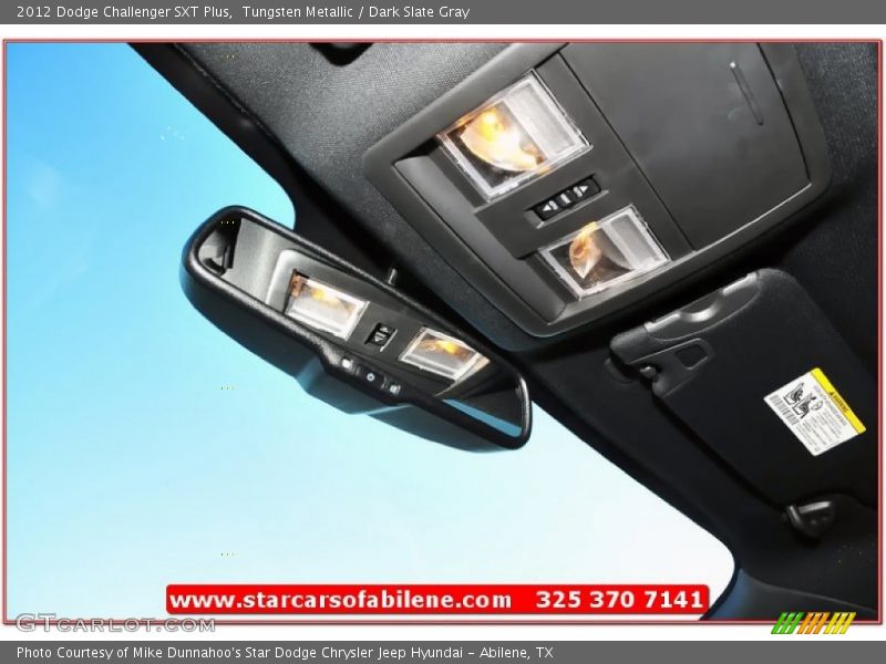 Tungsten Metallic / Dark Slate Gray 2012 Dodge Challenger SXT Plus