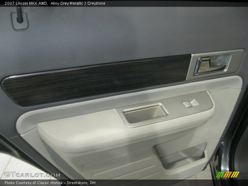 Alloy Grey Metallic / Greystone 2007 Lincoln MKX AWD