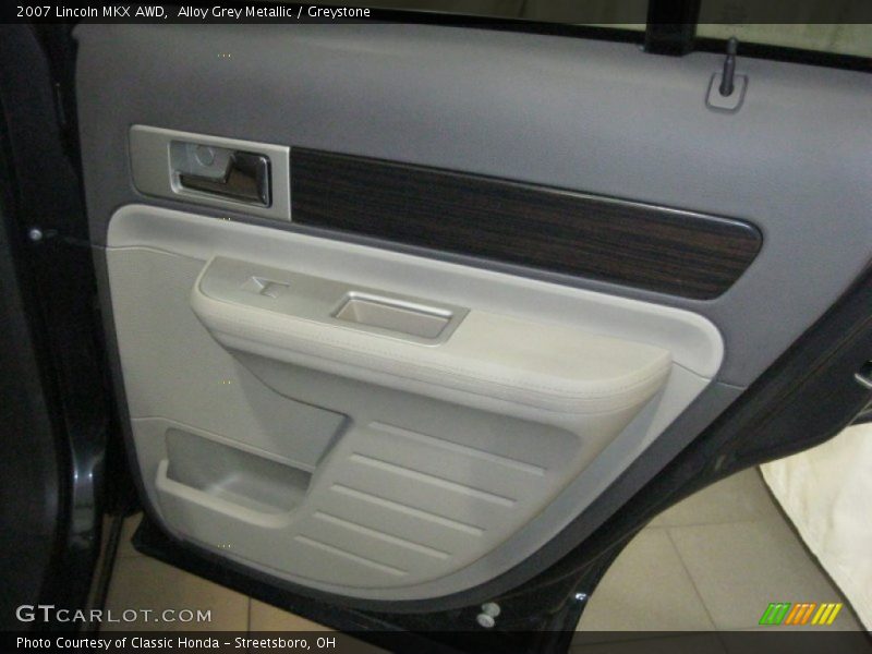 Alloy Grey Metallic / Greystone 2007 Lincoln MKX AWD