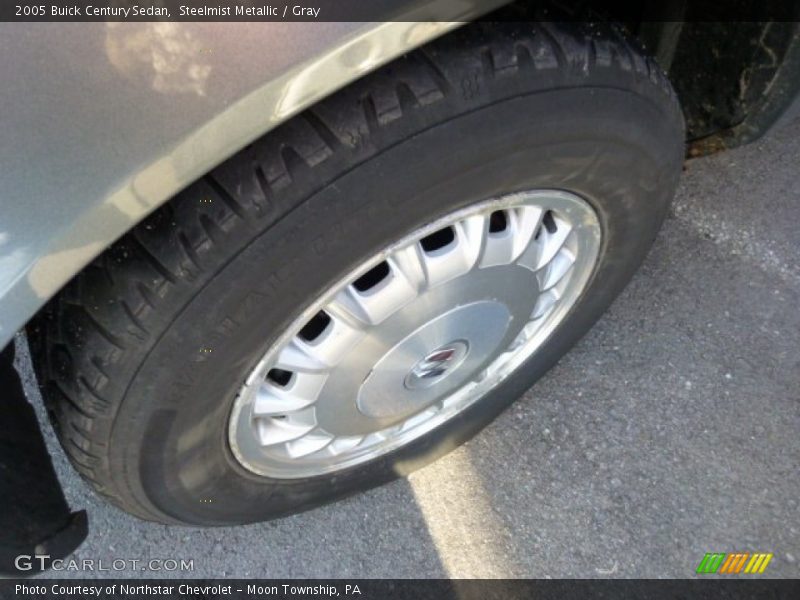 Steelmist Metallic / Gray 2005 Buick Century Sedan