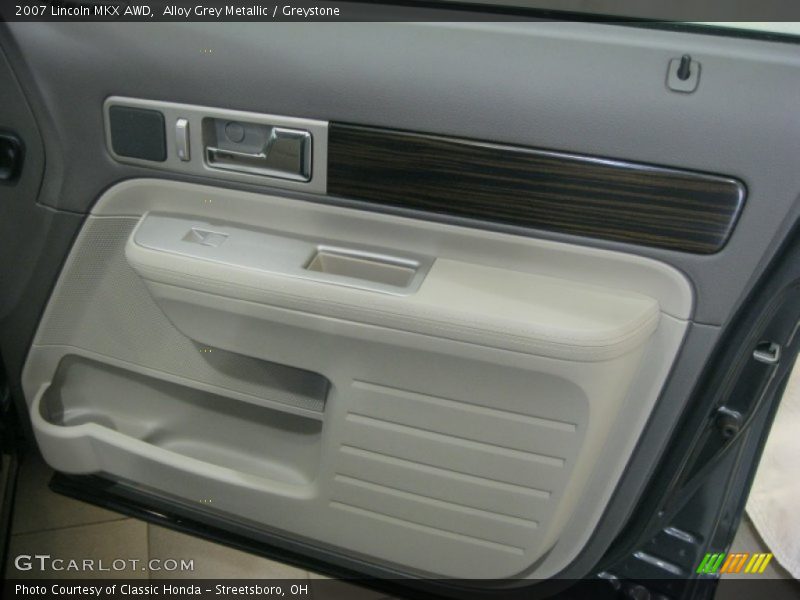 Alloy Grey Metallic / Greystone 2007 Lincoln MKX AWD