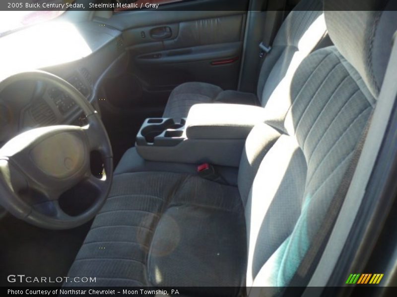 Steelmist Metallic / Gray 2005 Buick Century Sedan